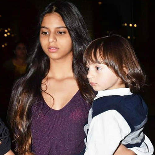 abram khan with girl gang in a photo