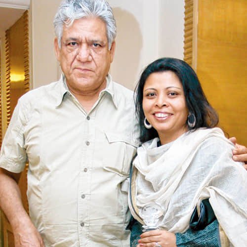 om puri said that nandita and her book change his life