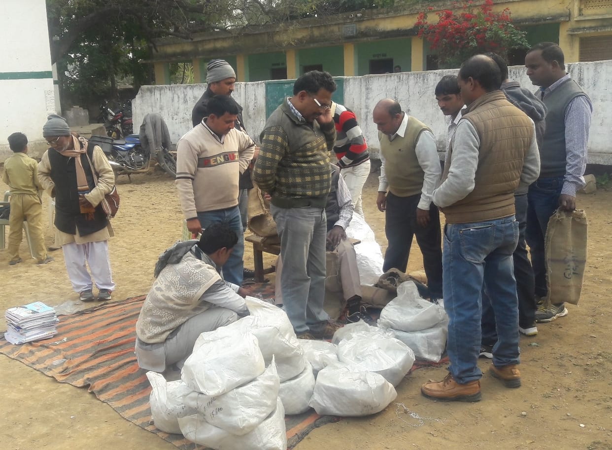 code of cunduct violation in sone bhadra, cm imprinted plate sent for distribution
