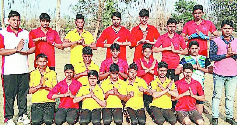 Yellow and Green Belt test select players
