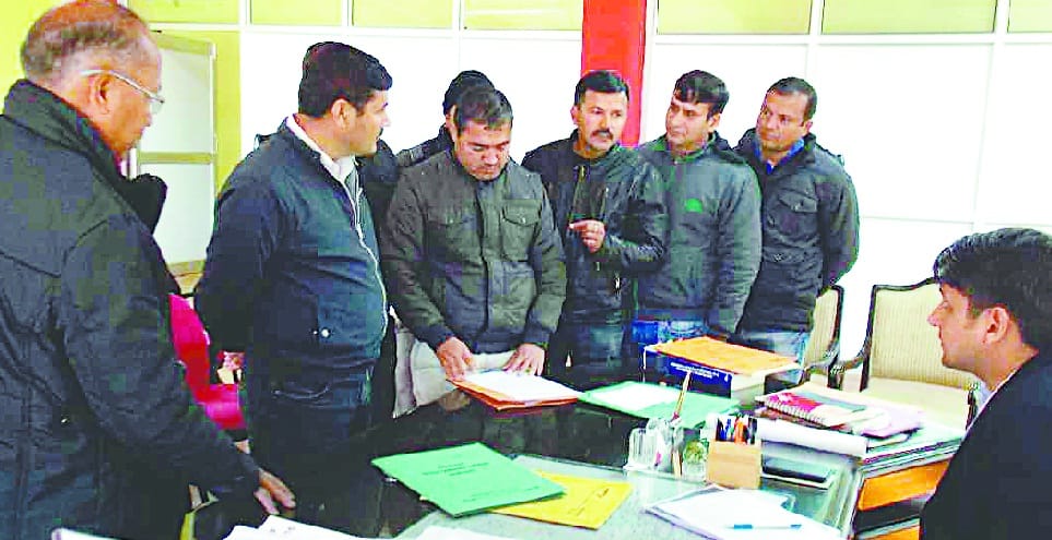 During the training of personnel necessary to facilitate voting