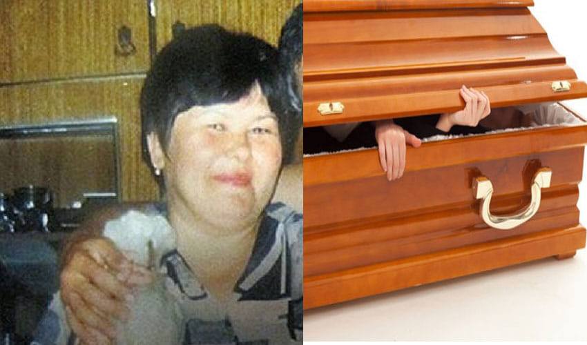Women Wakes Up At Her Own Funeral In Russia