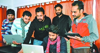 aam admi party social media center and team for punjab assembly election