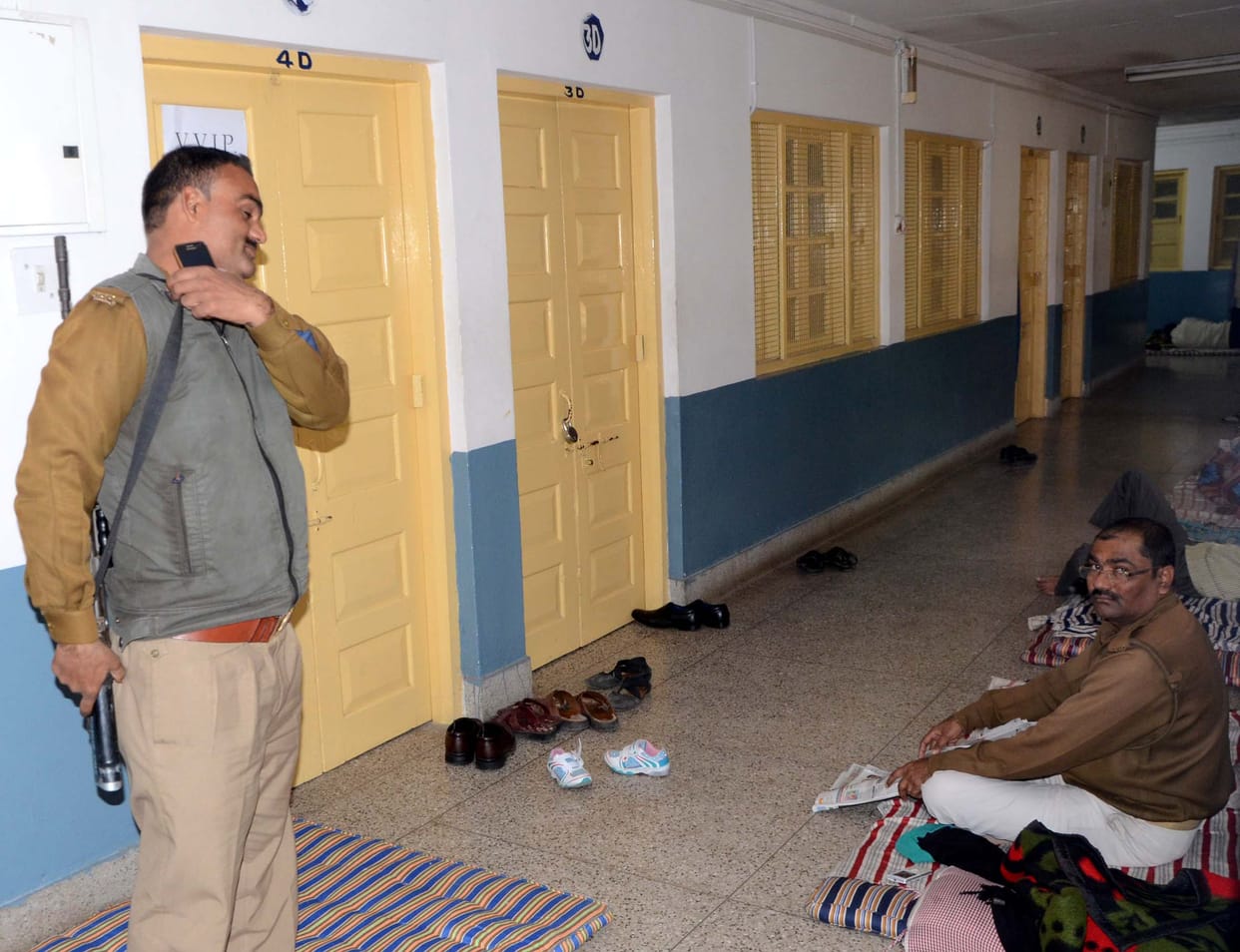 Inalo leader Pardeep Godara, now in security, Sirsa