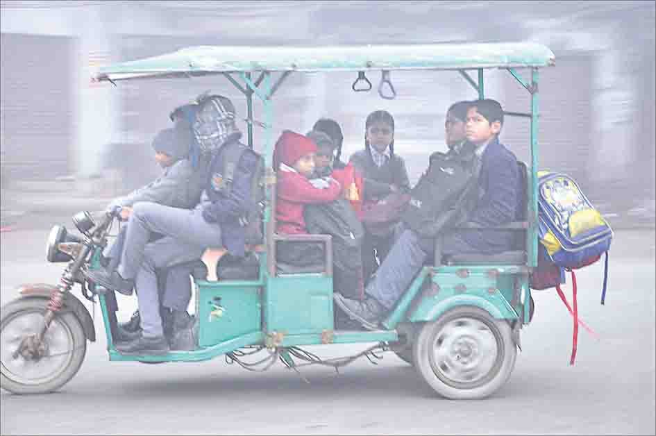 cold and fog in rampur