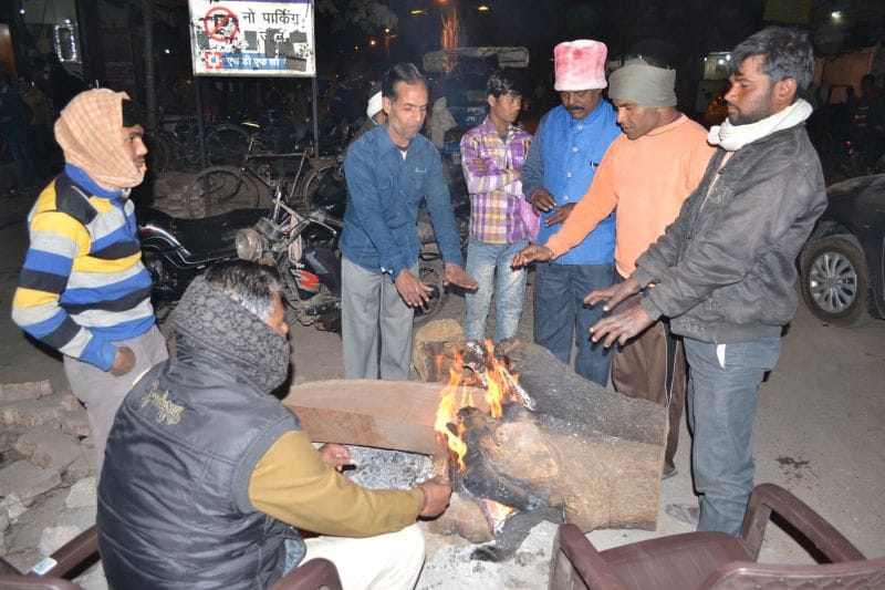 cold in mathura city