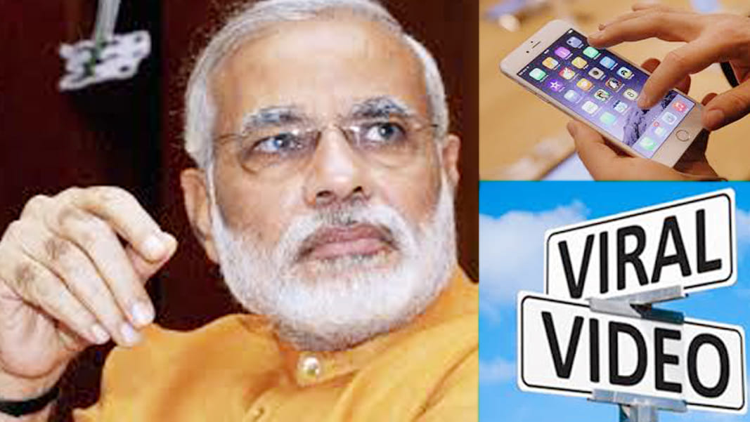 viral cartoon of pm modi lawsuit against SP leader