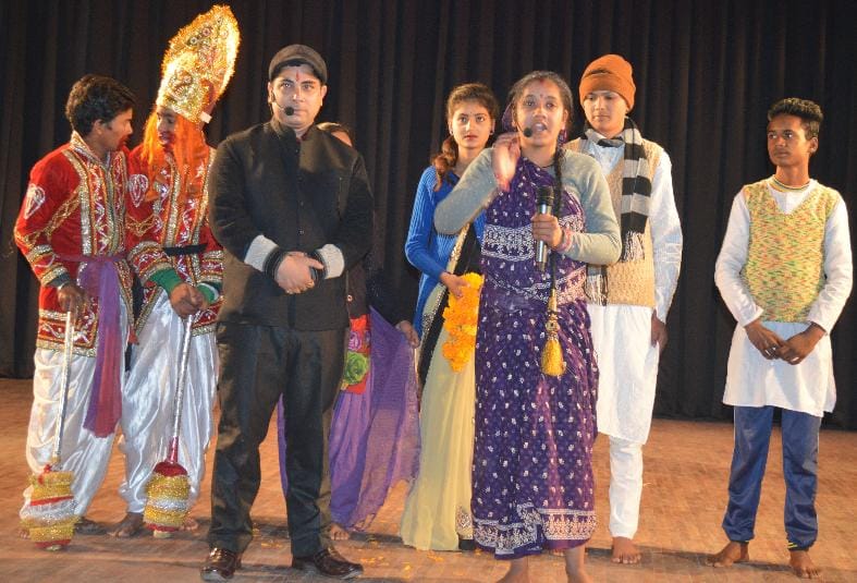 Drama learned in Almora