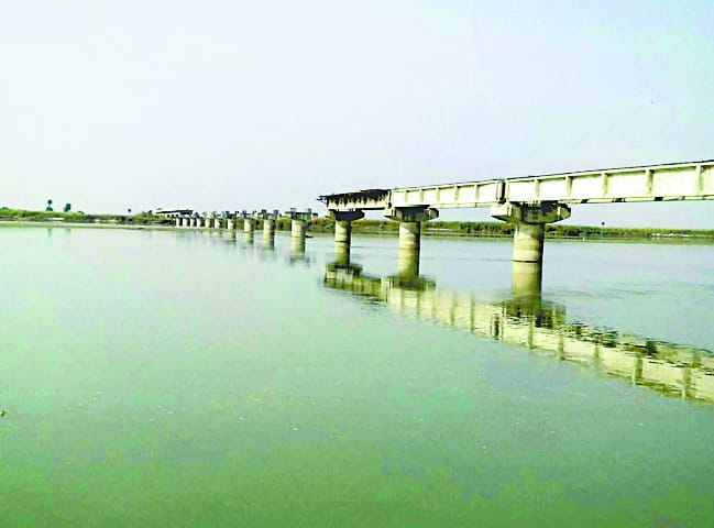 Chandpur quite blurry picture of the development works
