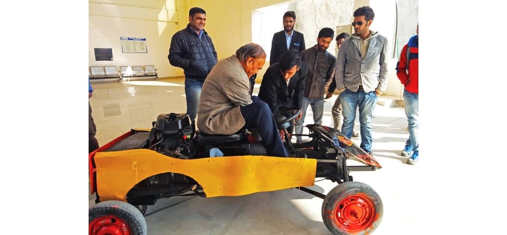 Go-Cart designed by carrier point university engineering students