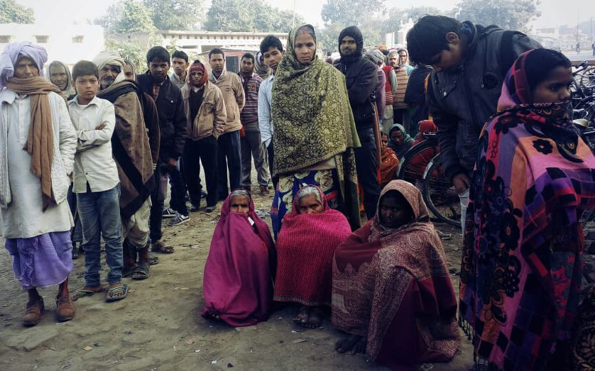 Jam on the route to the township-imposed amount Bansi