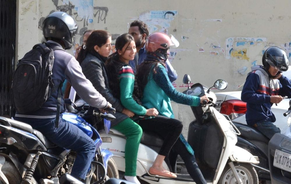 dehradun stuck from traffic jam