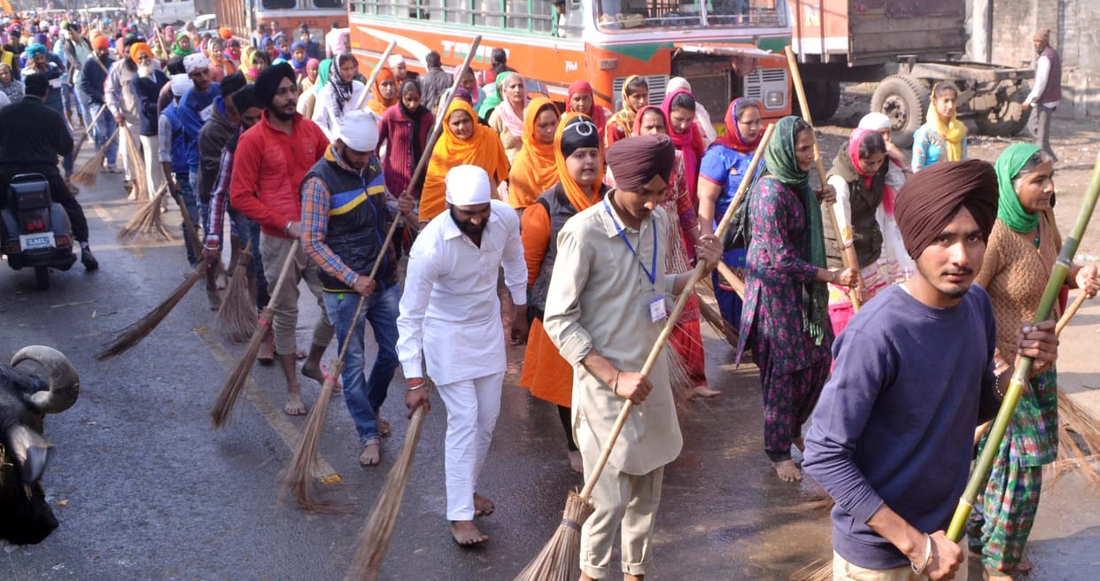 Nagar Kirtan Festival of Lights to celebrate the grand extracted