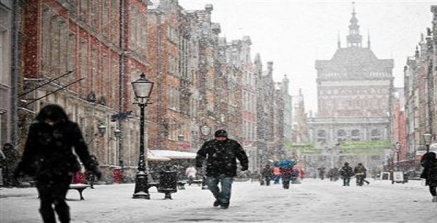 Ten people died of cold in Poland 