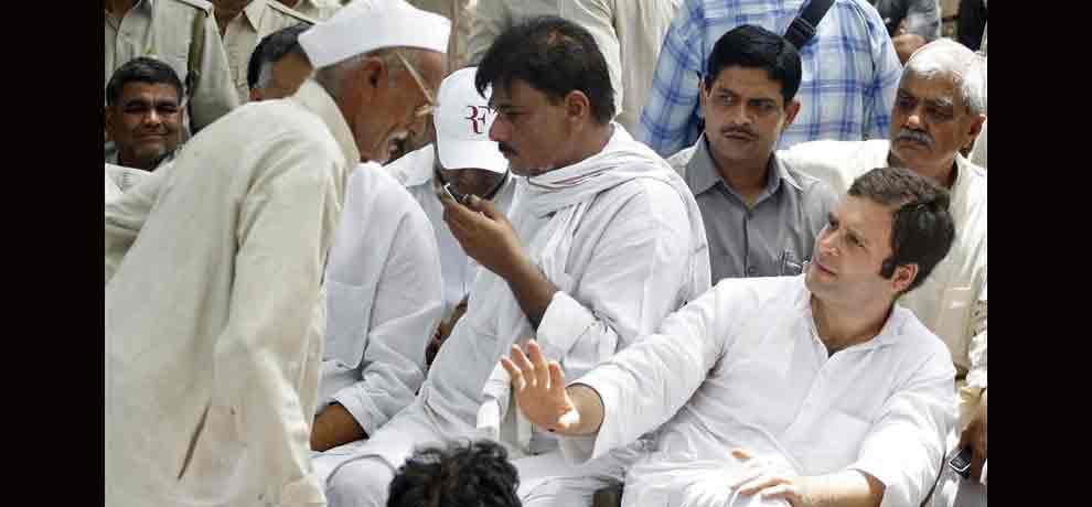 man who drives rahul gandhi bike in Bhatta and Parsaul villages left congress joins bjp