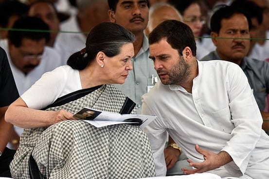 Sonia Gandhi reaches Rahul Gandhi's residence in Delhi