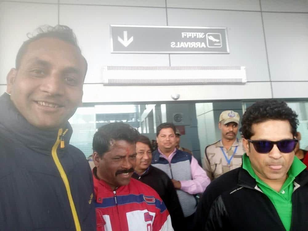 sachin tendulkar enjoing holidays with family.