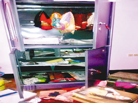 Close to home, including cash, jewelery worth millions stolen