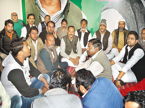  mulayam is only chief for workers