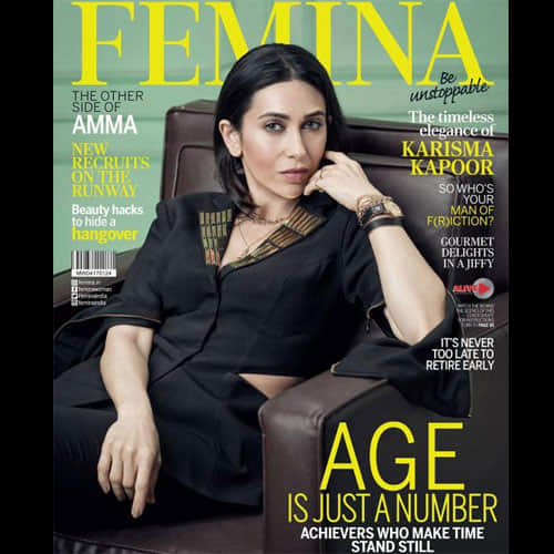 Karisma Kapoor graces Femina's January cover 
