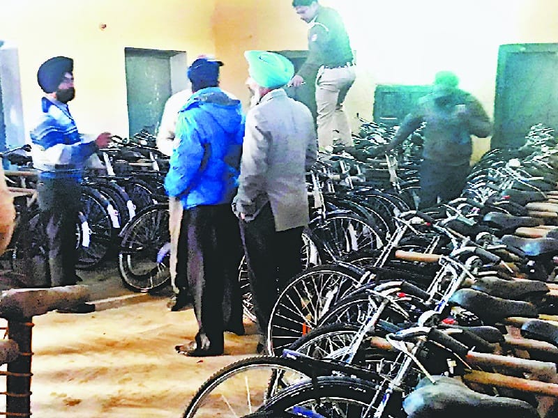 EC, the Flying Squad team raids in Dharamsala, 108 bicycles recovered, Sunam, Sangrur