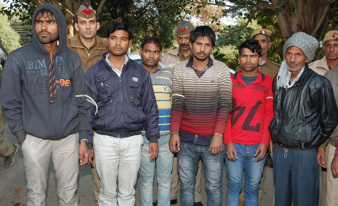 Power grid disclosed in the store robbery, six arrested