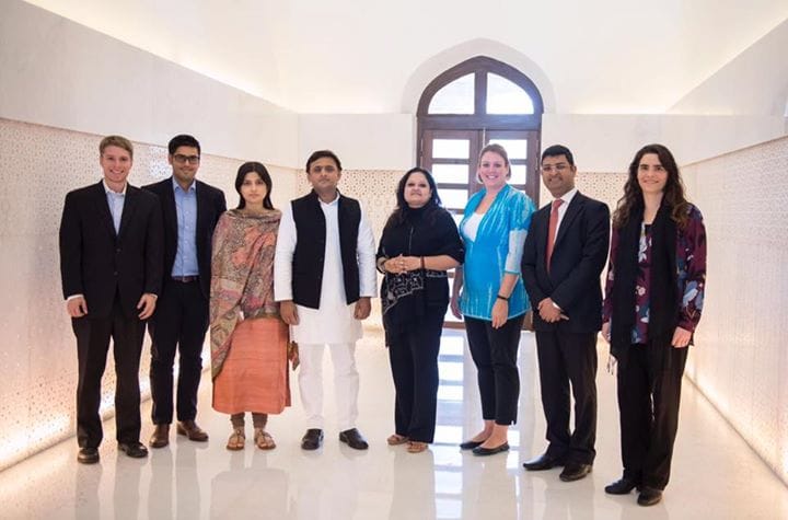 akhilesh meets with facebook senior directors