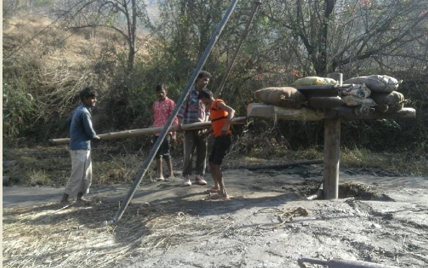 Idha water boring completed the first phase