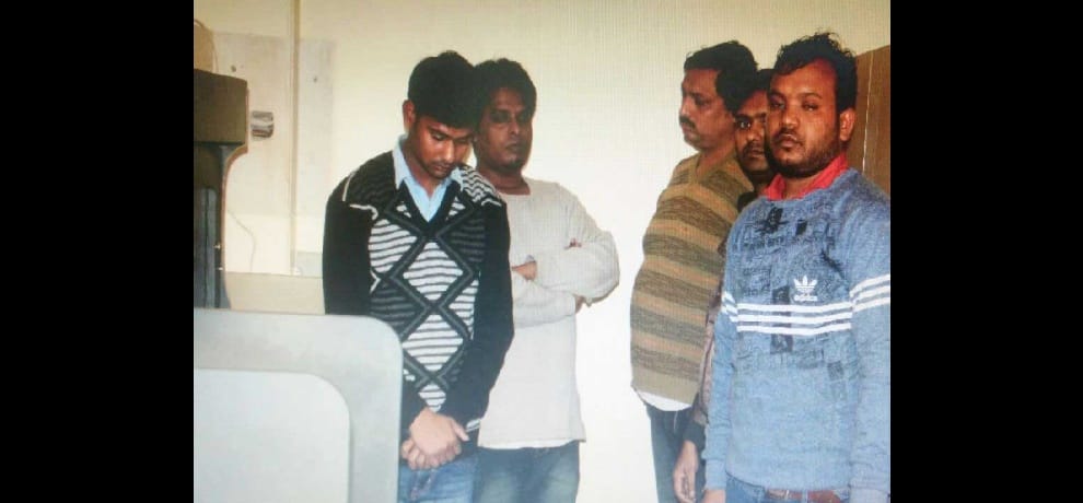 casino running in the name of Parlour game, five arrested
