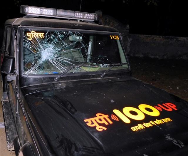 Tanker farmer thrashed people put the jam