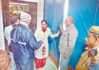 inspection, sdm, milatry canteen, people, kaithal