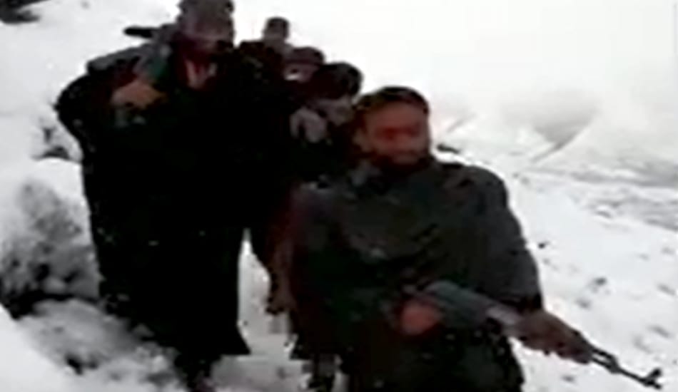 video found of infiltration of terrorist in kashmir 