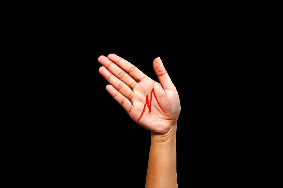 lucky palmistry sign for healthy and wealthy life