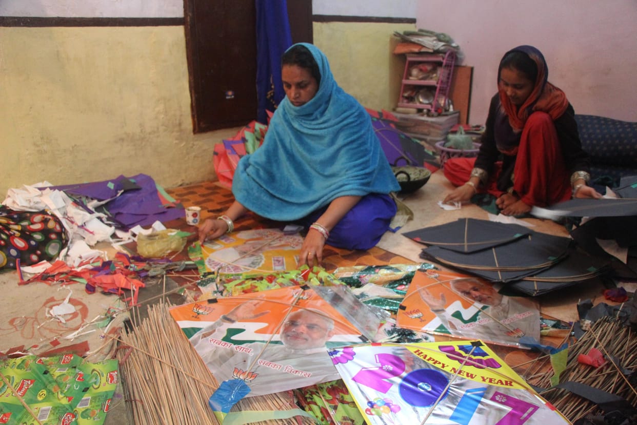 Muslim artisans are making Modi's Notbandi "Kite