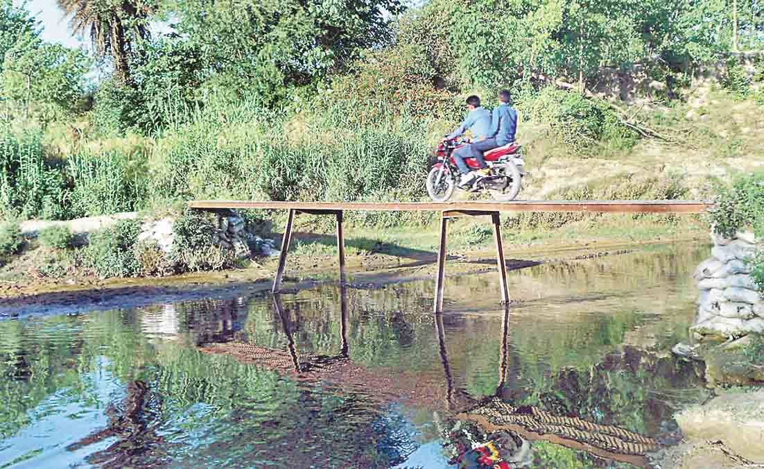 no bridge on ghugha river