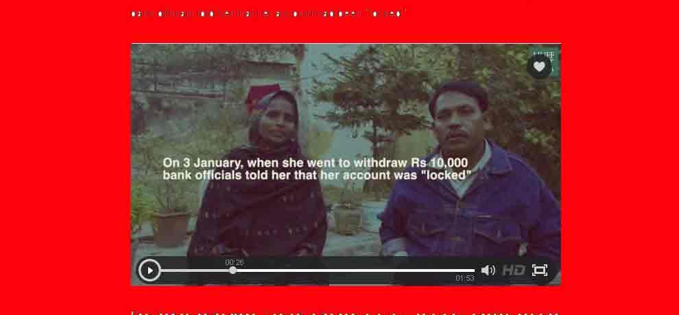 a rikshawpuller of delhi gets out of his hard earned life saving after demonetisation