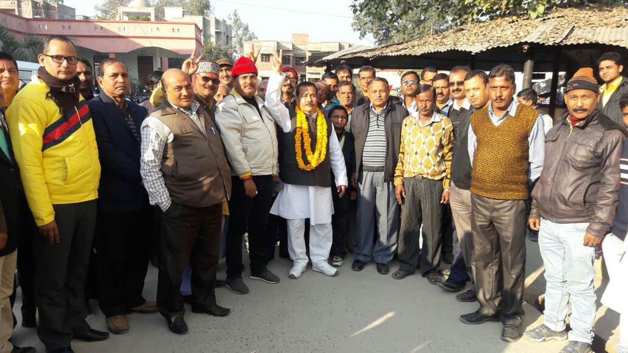Chandra Bhushan Pandey became president