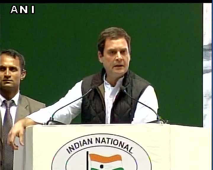 ahul gandhi will chair tha jan vedna confrence of congress against demontiesation today