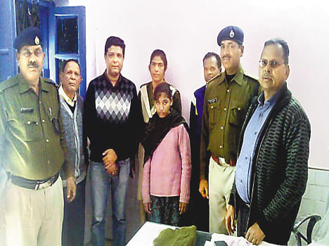 Recovered from the station assigned to the teenager's family