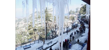 Cold wave grips Himachal, 6 year old record broken in shimla