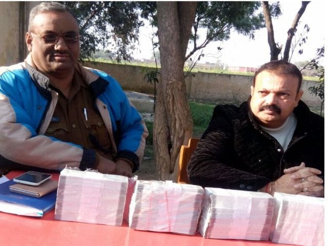 The police and the flying squad caught two million cash
