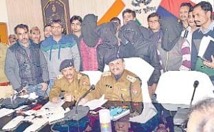 jail me planing kar loot karne wale gang ka bhandafod