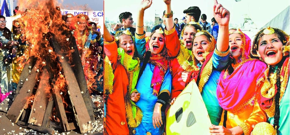 ... And began the celebration of Lohri, so far Pantgbaji said Bhangra