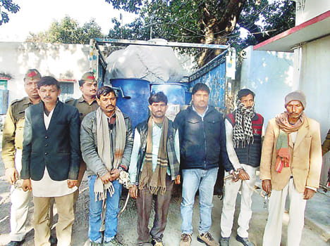Wine factory caught in chitrakutt