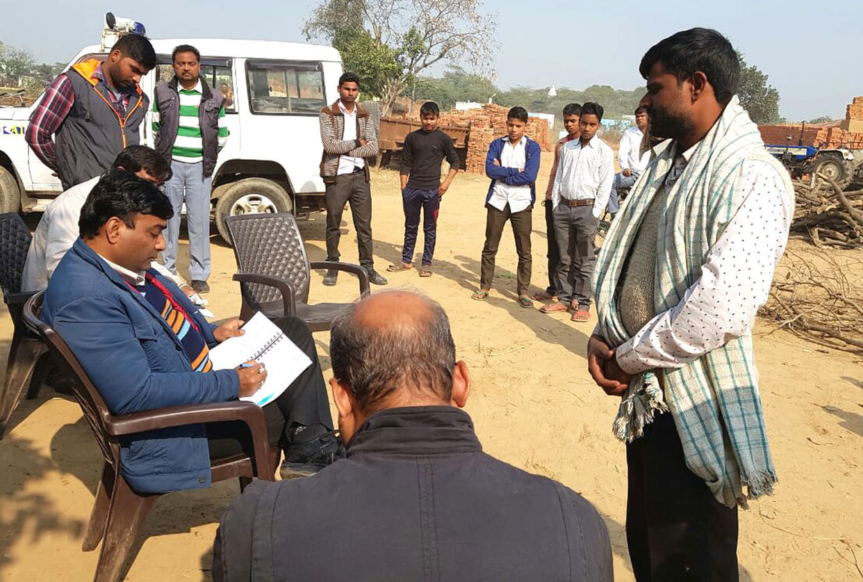 Two brick-kiln laborers were made 29 free seal