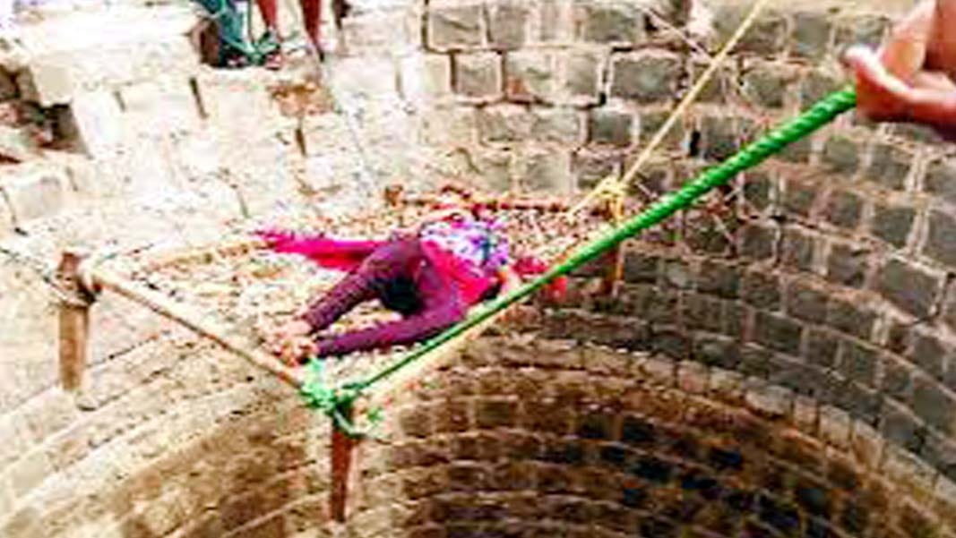 death of two girls fell into well