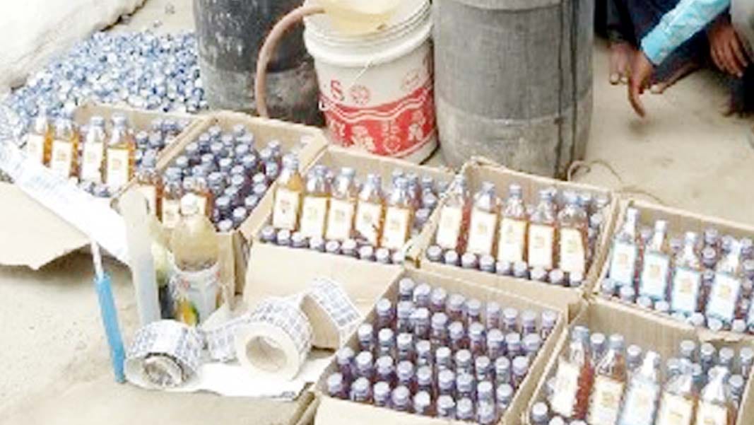 fake drink factory revealing 