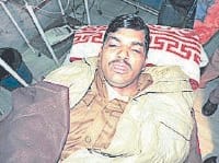 police, firing, homeguard, got hurt, karnal, haryana