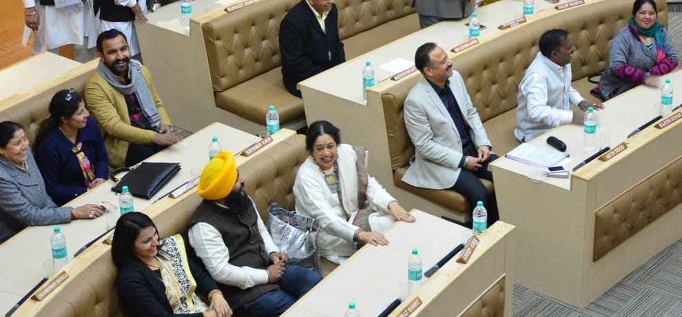For the first time in municipal corporation elected senior deputy mayor and deputy mayor unopposed