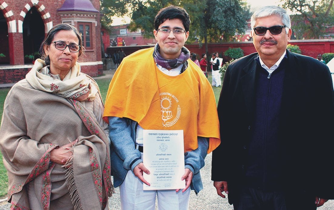 shabdroop got Founders Medal